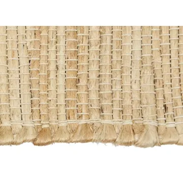 Eco-Friendly Vintage Jute Table Runner for Boho Decor