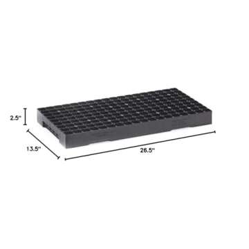 Hoss Heavy-Duty Seed Starting Trays (5 Pack) | 162 Cell Trays | Built to Last a Lifetime