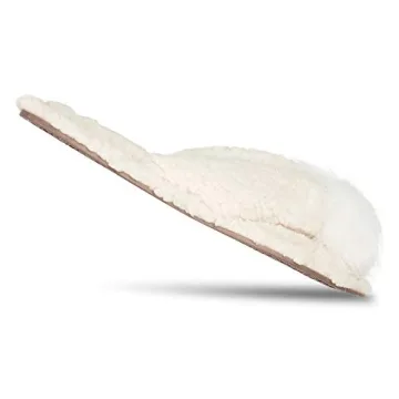 Jessica Simpson Fluffy Slide-On House Slippers for Women