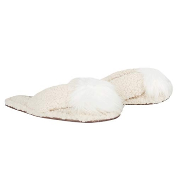 Jessica Simpson Fluffy Slide-On House Slippers for Women