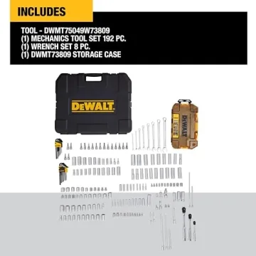 DEWALT 192-Piece Mechanics Tool Set for All Projects