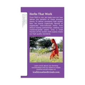 Traditional Medicinals Tea, Organic Smooth Move Peppermint, Relieves Occasional Constipation, Senna, 16 Tea Bags