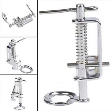 3pcs Large Metal Darning Foot Set for Low Shank Sewing Machines