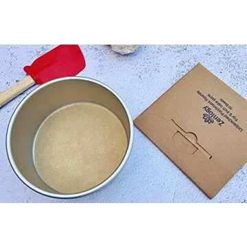 Zenlogy Parchment Rounds - Perfect Baking Circles