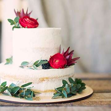 Zenlogy Parchment Rounds - 6" Circles Perfect for Baking (50 pcs)