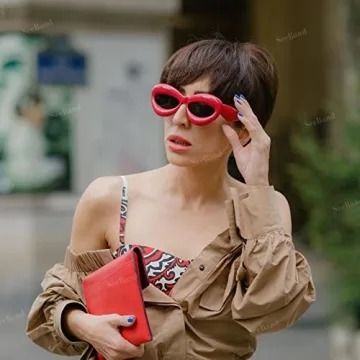 SeeBand Inflated Cat-eye Sunglasses for Women Oversized Style