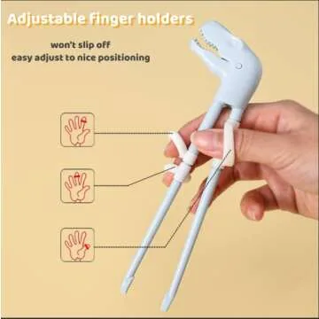 Jawbush Dinosaur Training Chopsticks for Kids and Adults