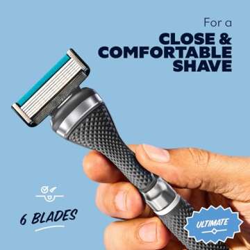 Ultimate Shave Set with 4 Blade Cartridges and Grooming Essentials