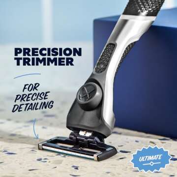 Ultimate Shave Set with 4 Blade Cartridges and Grooming Essentials