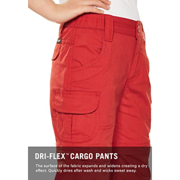 CQR Kids Quick Dry Convertible Hiking Cargo Pants
