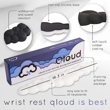 Qloud Cloud Wrist Rest - Comfortable Ergonomic Support