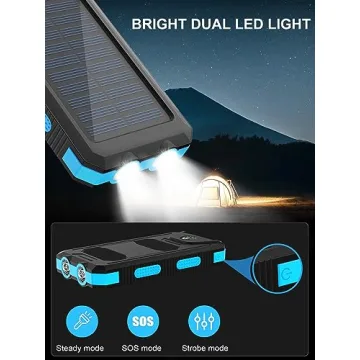 Portable Solar Charger 38800mAh for Outdoor Adventures