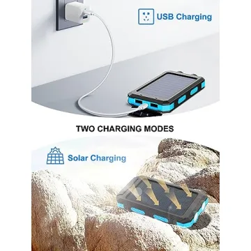 Portable Solar Charger 38800mAh for Outdoor Adventures