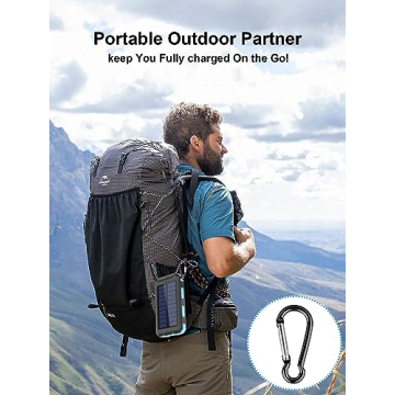 Portable Solar Charger 38800mAh for Outdoor Adventures