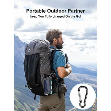Portable Solar Charger 38800mAh for Outdoor Adventures