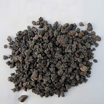TOYPOPOR Black Lava Rock Soil Additive for Plants