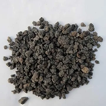 TOYPOPOR Black Lava Rock Soil Additive for Plants