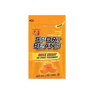Energizing Orange Jelly Belly Sport Beans for Energy Boost