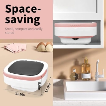 Portable Washing Machine Compact 16L for Travel and Home