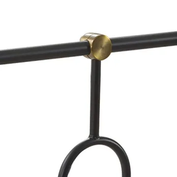 Elle Decor Astrid Vintage Chic Metal Bed Frame Queen Size