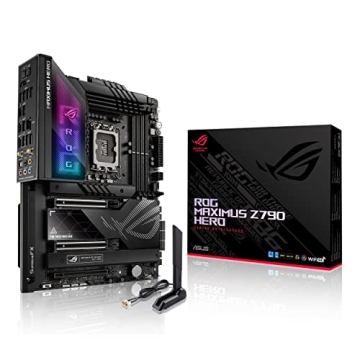 ASUS ROG Maximus Z790 Hero WiFi6E LGA 1700(Intel 14th,13th&12th Gen) ATX gaming motherboard(PCIe 5.0...
