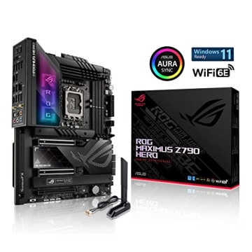 ASUS ROG Maximus Z790 Hero WiFi6E ATX Gaming Motherboard