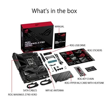 ASUS ROG Maximus Z790 Hero WiFi6E ATX Gaming Motherboard