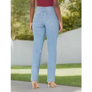 Gloria Vanderbilt Amanda High Rise Tapered Jean for Women