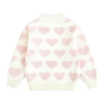 Curipeer Girls Valentine’s Day Sweater - Stylish & Cozy Knit Top