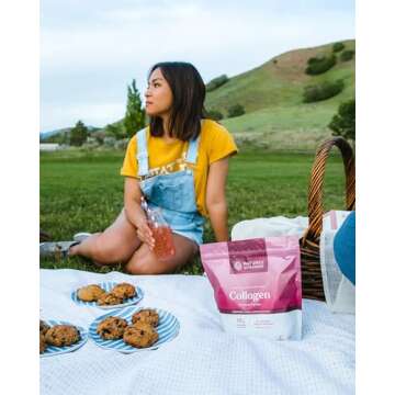 Nature's Sunshine Collagen Powder Type I and III Grass Fed and Pasture Raised Premium Bovine Collagen Peptides 18 Oz