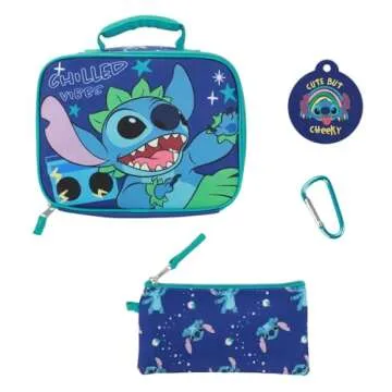 Disney Stitch Youth Lunch Kit: Fun & Insulated
