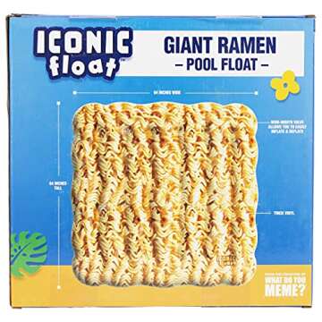 Giant Ramen Pool Float for Ultimate Summer Fun