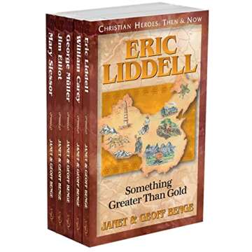 Christian Heroes Books 6-10 Gift Set for Inspiring Stories