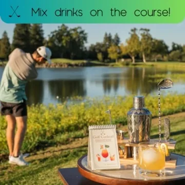 Golf Inspired Mixology Bartender Kit for Golf Lovers
