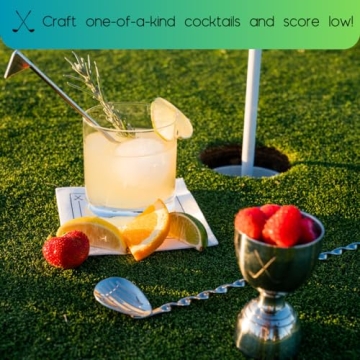 Golf Inspired Mixology Bartender Kit for Golf Lovers