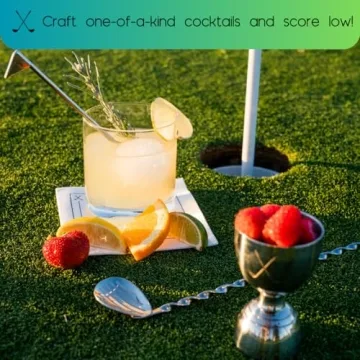 Golf Inspired Mixology Bartender Kit for Golf Lovers
