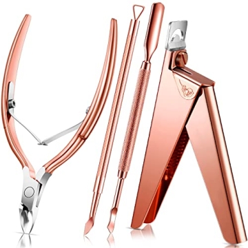 Stylish Nail Clippers Set for Acrylic Nails at Home