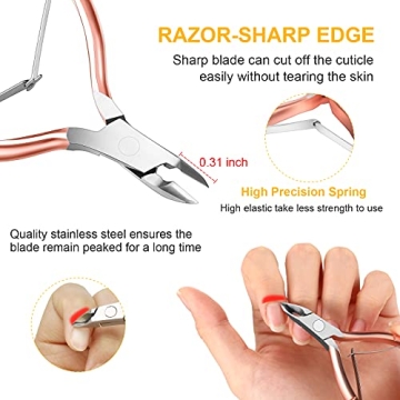 Stylish Nail Clippers Set for Acrylic Nails at Home