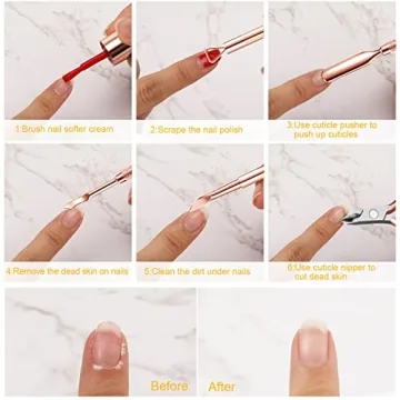 Stylish Nail Clippers Set for Acrylic Nails at Home