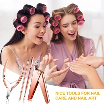 Stylish Nail Clippers Set for Acrylic Nails at Home