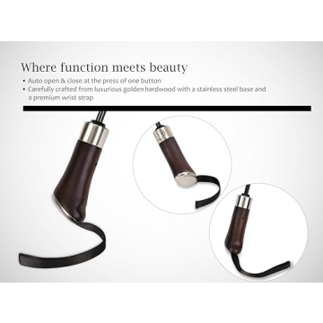 Stylish Balios Umbrella Auto Open Close - Olive Green