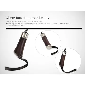 Stylish Balios Umbrella Auto Open Close - Olive Green