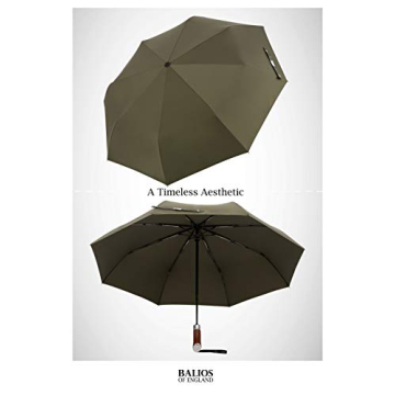 Stylish Balios Umbrella Auto Open Close - Olive Green