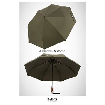Stylish Balios Umbrella Auto Open Close - Olive Green
