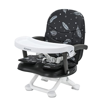 UBRAVOO Baby Booster Seat for Dining Table with Removable Tray & Cushion, 3in1 Portable Toddler Boos...