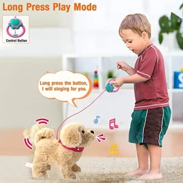 Interactive Talking Plush Golden Retriever Toy for Kids