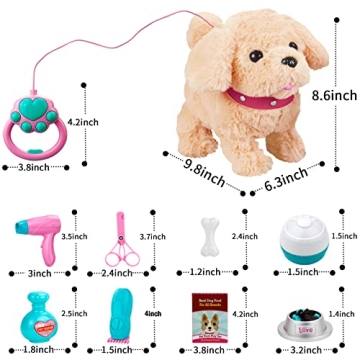 Interactive Talking Plush Golden Retriever Toy for Kids