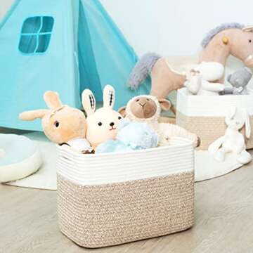 MINTWOOD 3-Pack Decorative Storage Baskets for Any Space