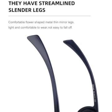 BCUYCF Square Sports Sunglasses with Small Frame, UV and Glare Protection - Perfect for Parties, Photos, Running, and Driving (C4)