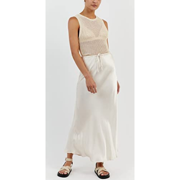 Chic Women's Strapless Crochet Bandeau Tube Top for Summer Style